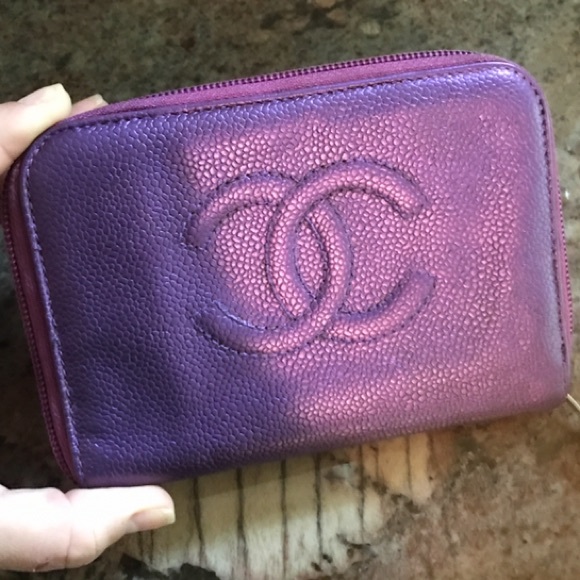 🤍Donated2OurGirl🙏🏼🤍Chanel purple organizer - Picture 2 of 16